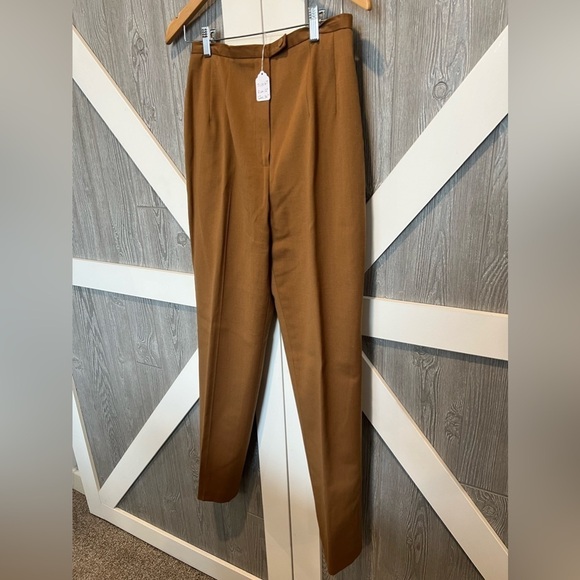 080. Harve Bernard 💯 WOOL Trousers 6T • Rise 12 • Inseam 30 • Waist 28 - Picture 1 of 6